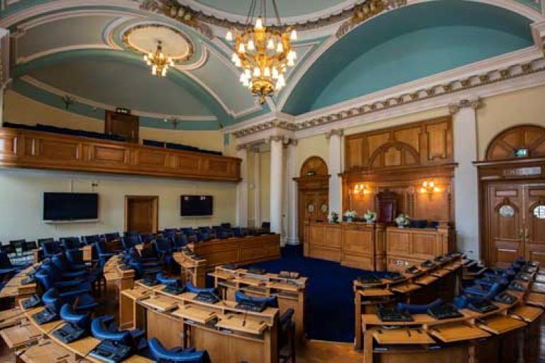 council chamber