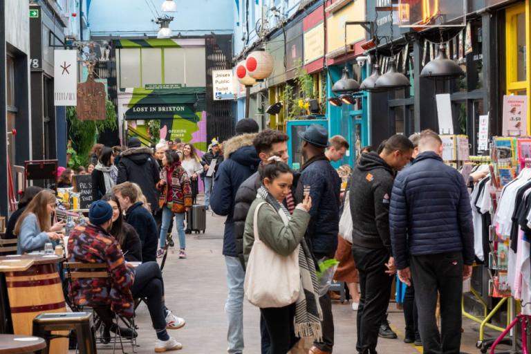 A view of Brixton Market