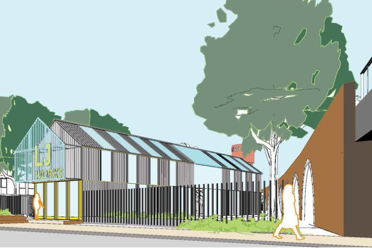 LJ Works architect drawing