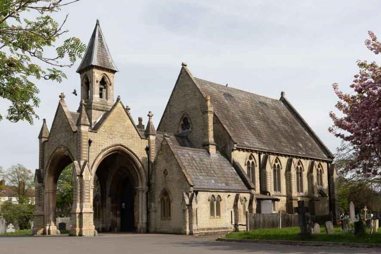 Chapel in Lambeth Cemetery