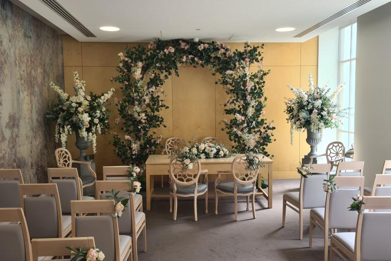 Lambeth Town Hall Ceremonies room