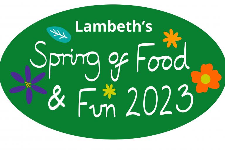 spring food and fun logo 2023