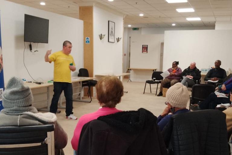 Clear community web volunteer training session 