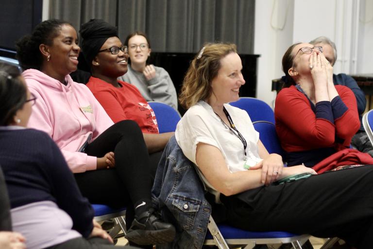 Workshop with mental health nurses