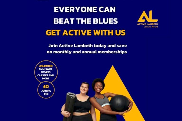Active Lambeth graphic - get active with us