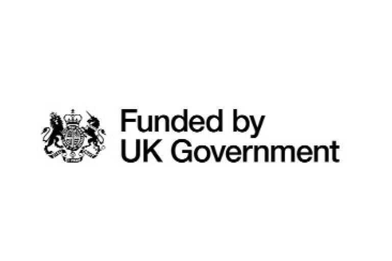 Funded by UK Government logo