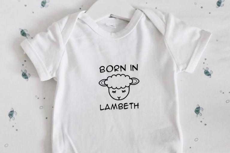 Baby Grow - Lamb face