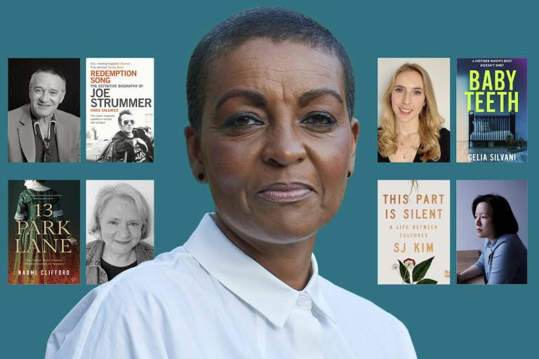 Lambeth Readers and Writers graphic with Black heritage women alongside books
