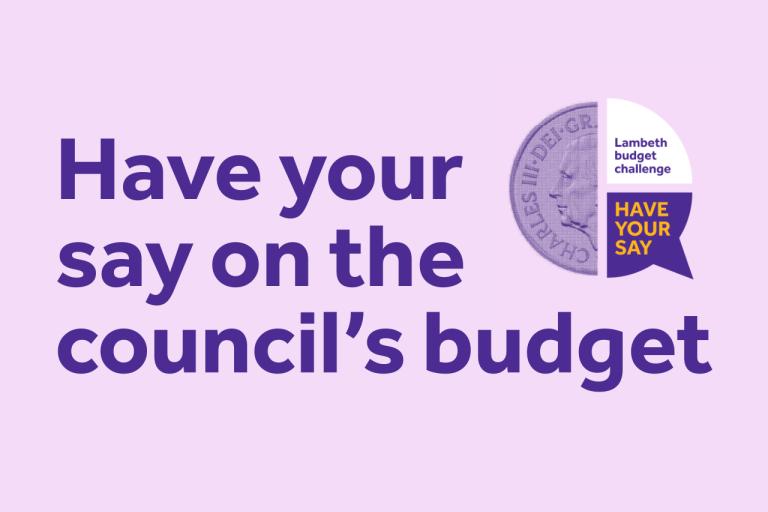Have your say on the council's budget