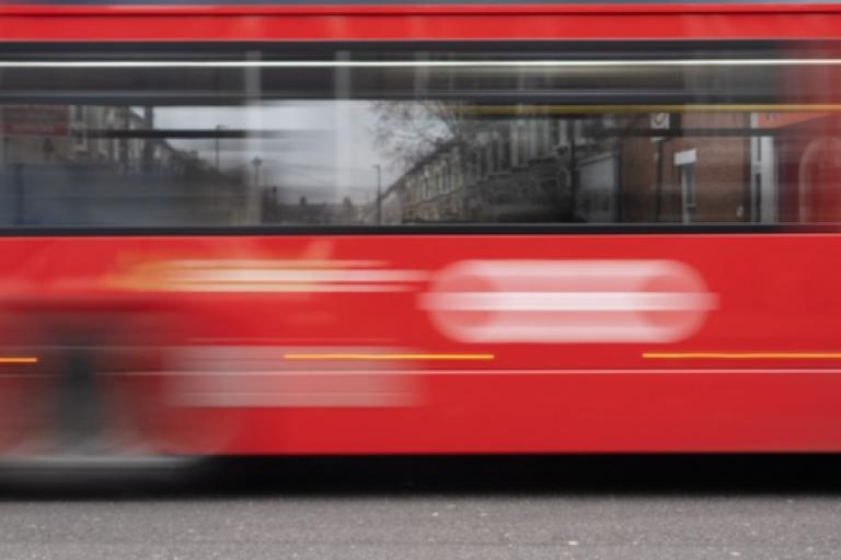 Fast moving bus