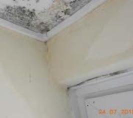 Penetrating damp example