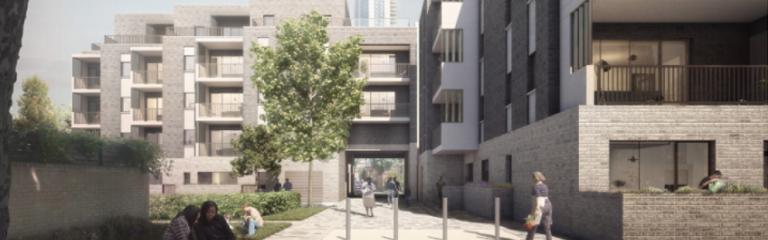 Graphic design image of Knights Walk Estate