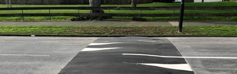 Image of speed humps in Lambeth