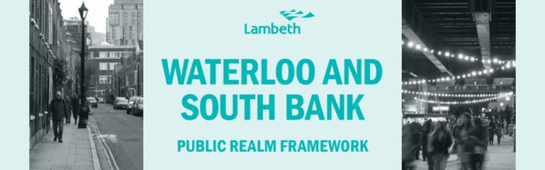 South Bank Public Realm poster