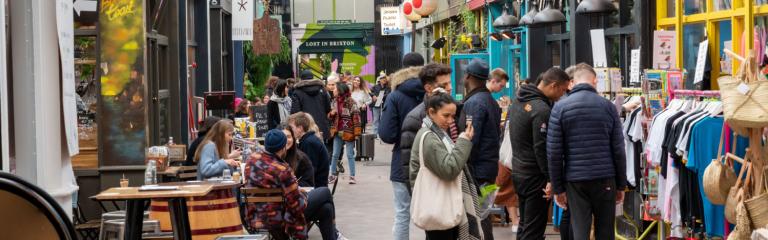 A view of Brixton Market