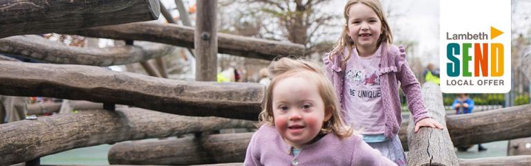 2 girls in park