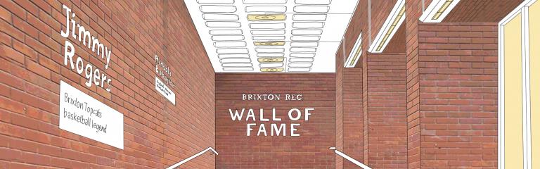 Proposed wall of fame celebrating local sporting achievements