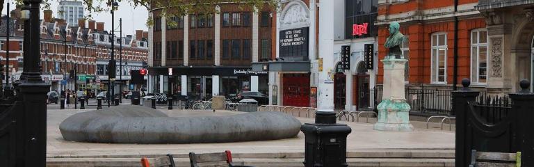 Windrush square in Lambeth