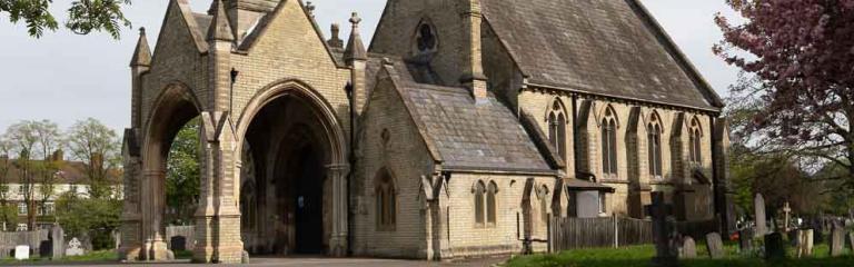 Chapel in Lambeth Cemetery