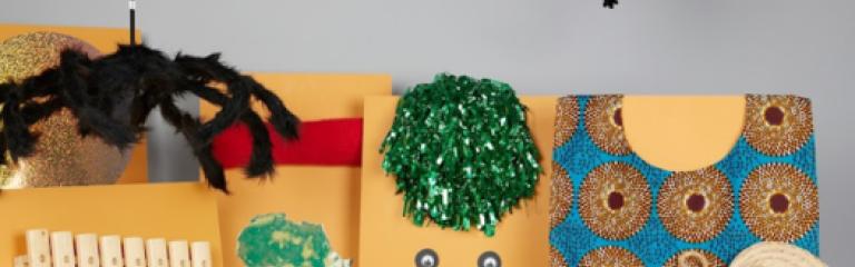Bag Books sensory story boards available from Lambeth libraries
