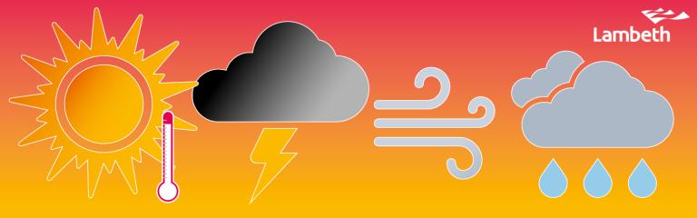 Extreme weather banner