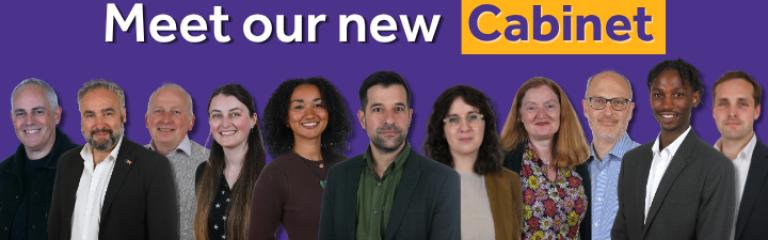 Meet our new Cabinet