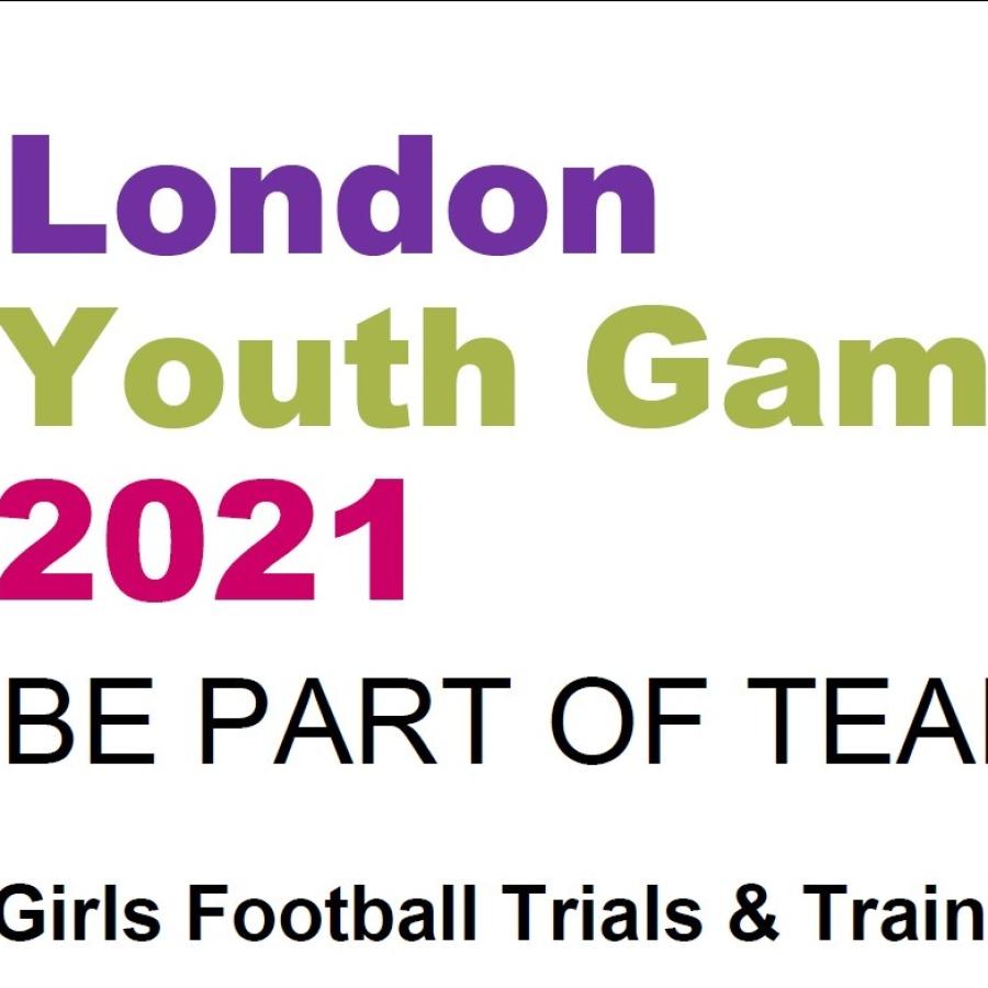 Lambeth Youth Games Gils football training