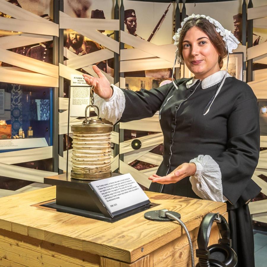 Florence Nightingale Museum display