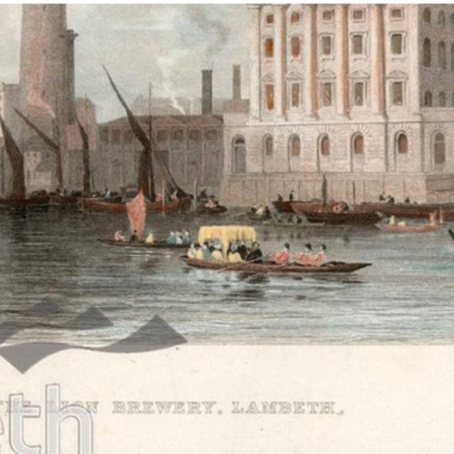 The Waterloo Shot Tower postcard