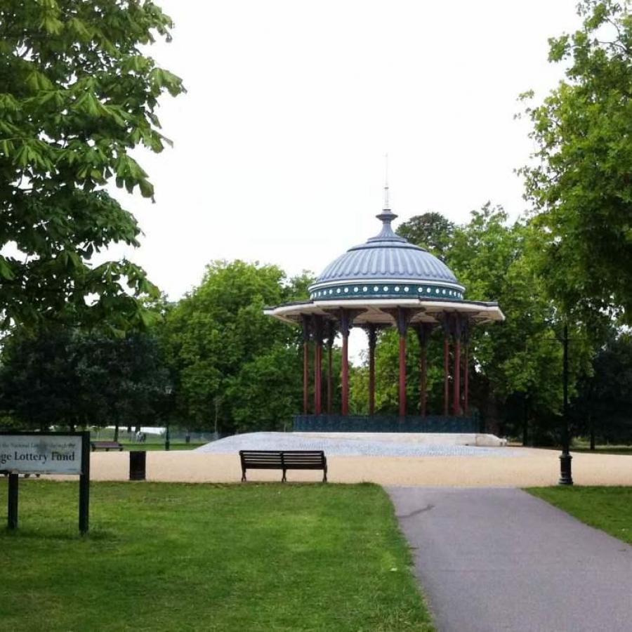 Bandstand on Clapham Common