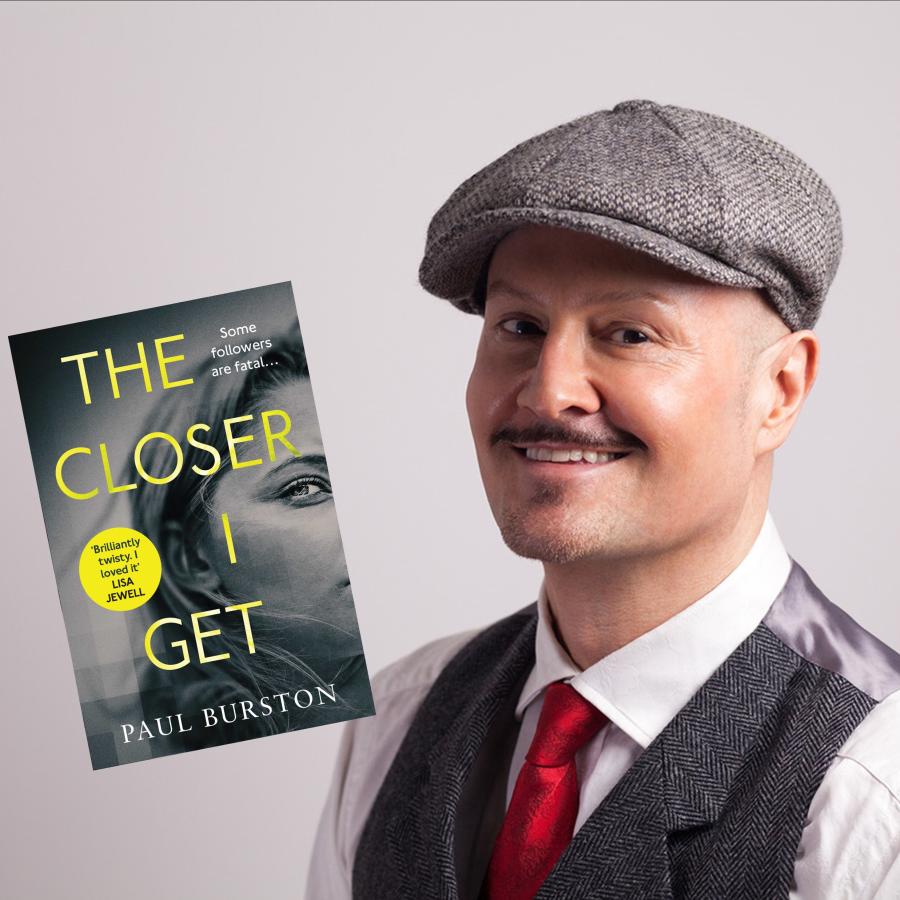 The closer I get book cover & author Paul Burston