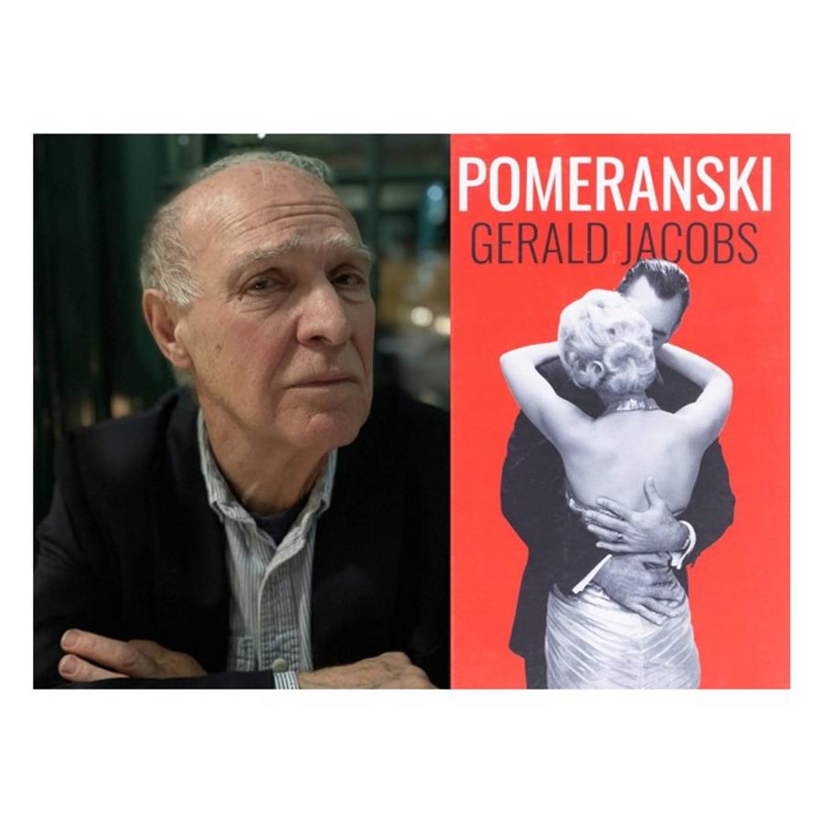 Gerald Jacobs with his book