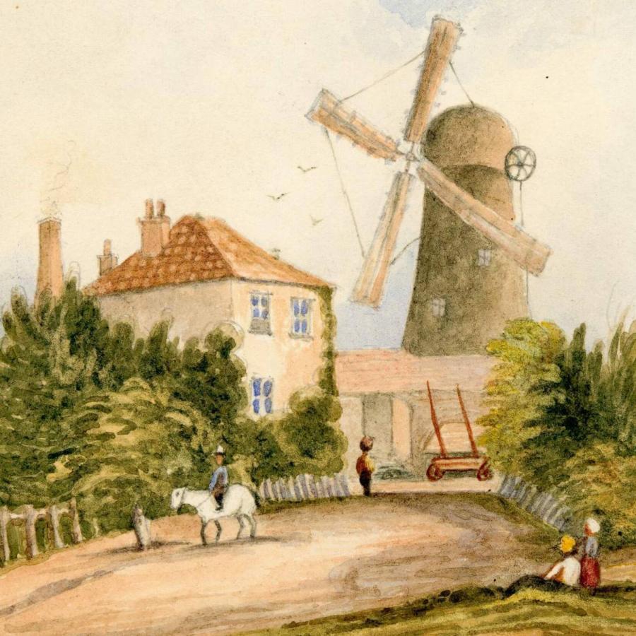 A snapshot of Brixton Windmill