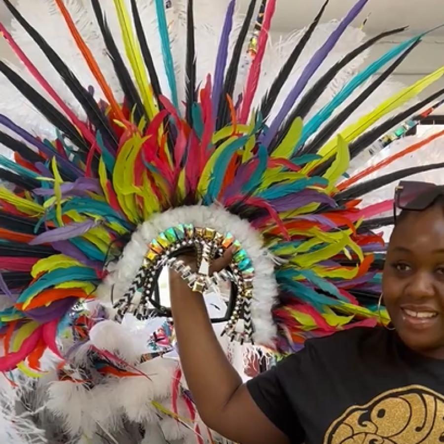 Carnival headdress making workshop