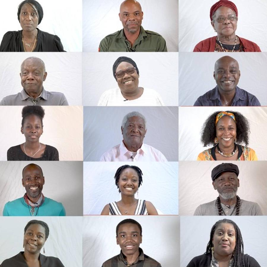 Caribbean and African heritage poster