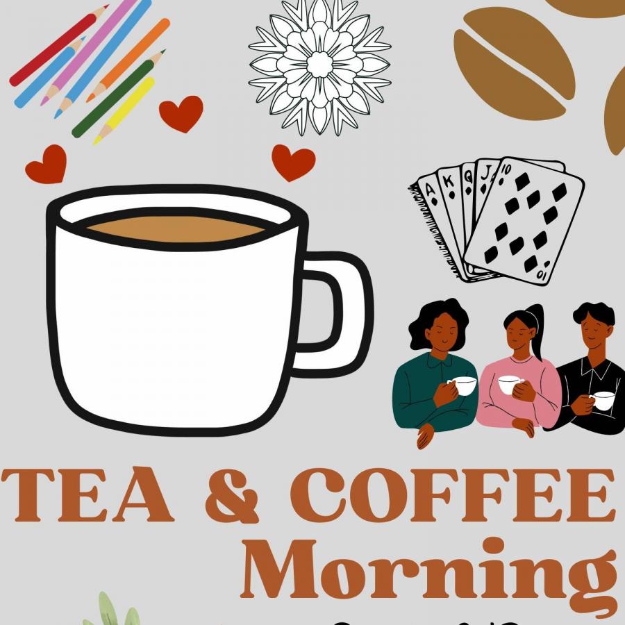 Tea and coffee poster