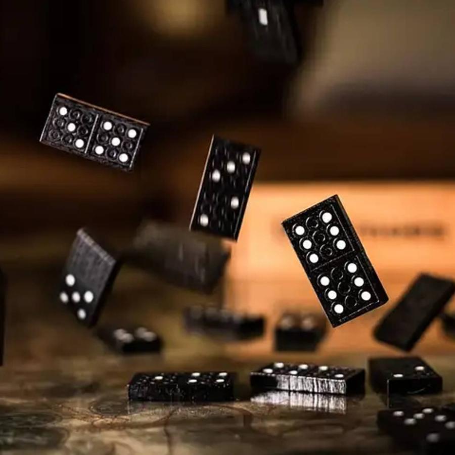 Learn how to play dominoes