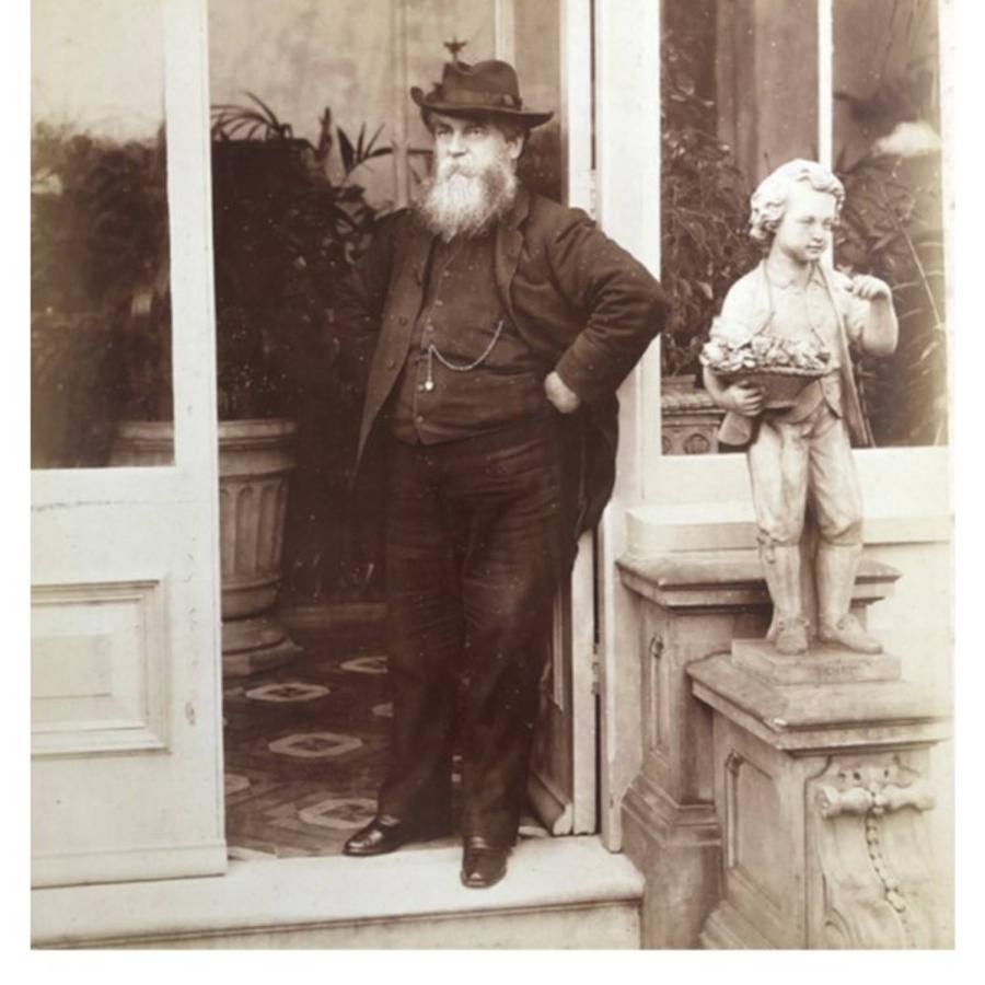 a snapshot of The Measures Brothers. South London orchid growers and collectors