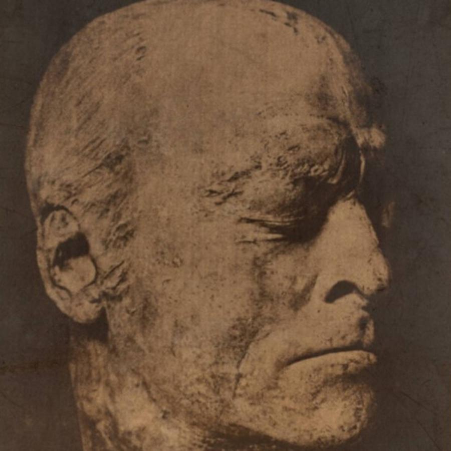 photographic sculpture of William Blake