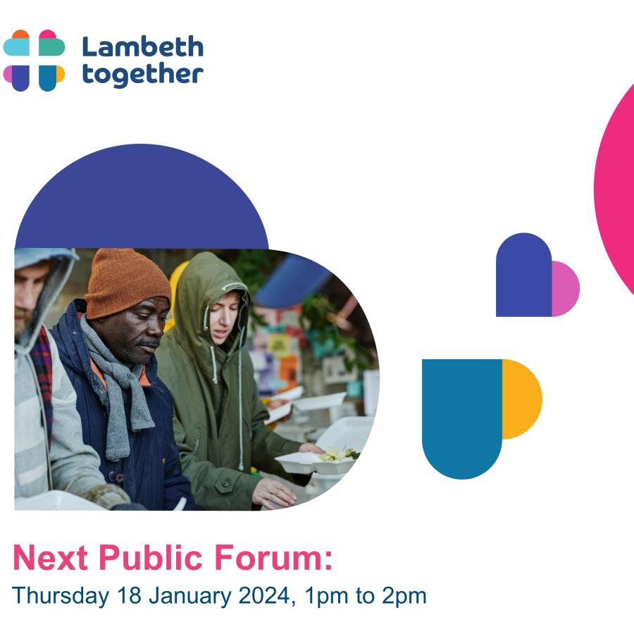 Lambeth Together public forum 18 Jan 2024