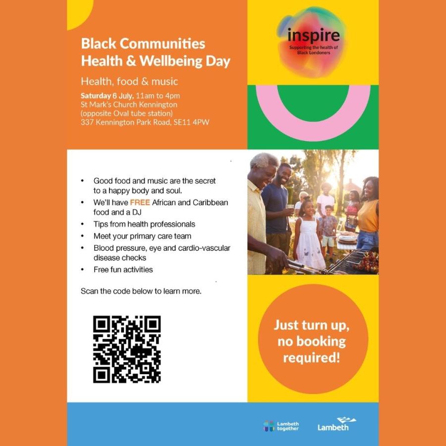 Inspire Health & wellbeing Event poster (cropped)