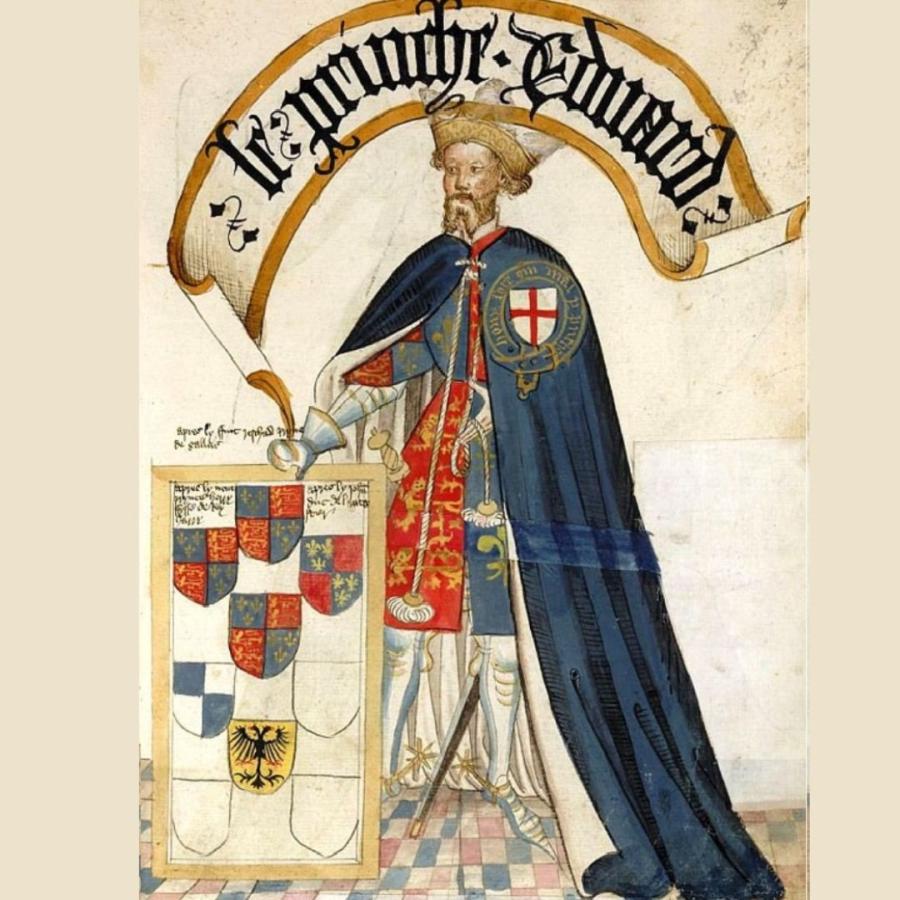 illustration of Prince Edward (the Black Prince)