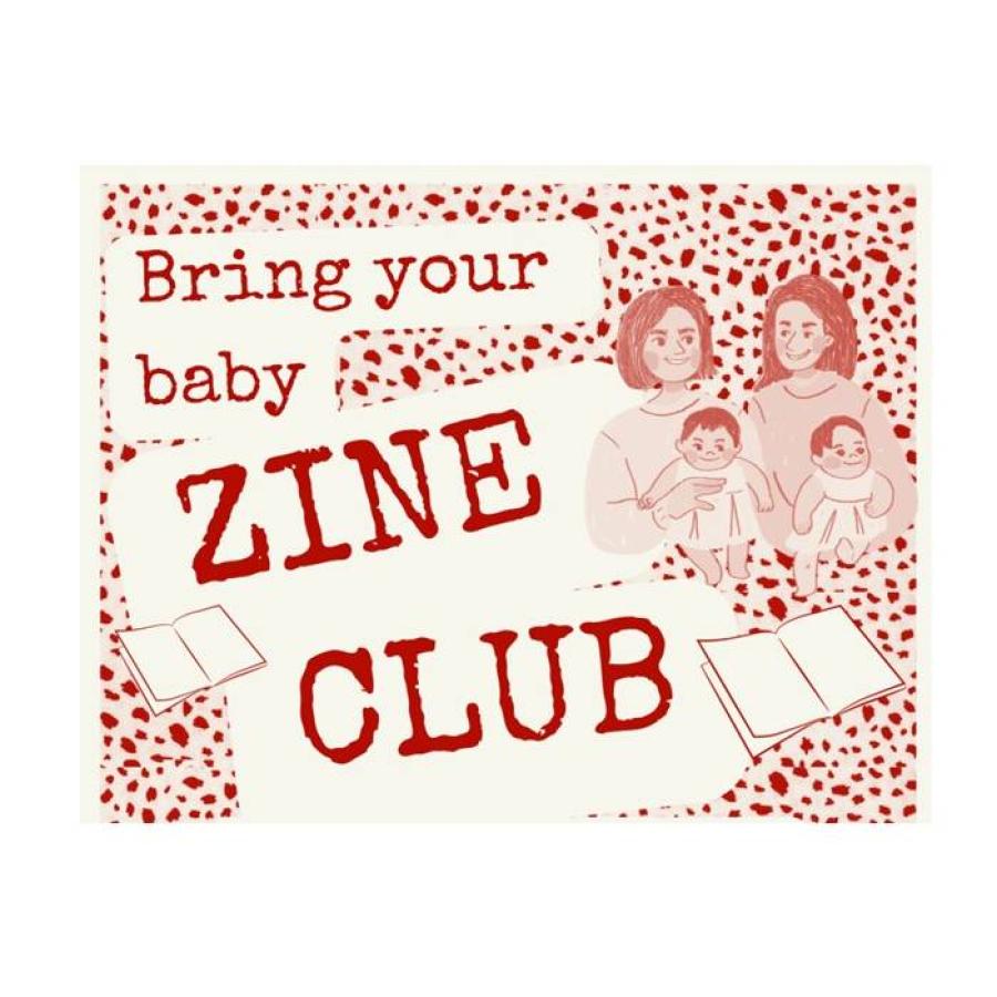 Poster of Zine making for babies
