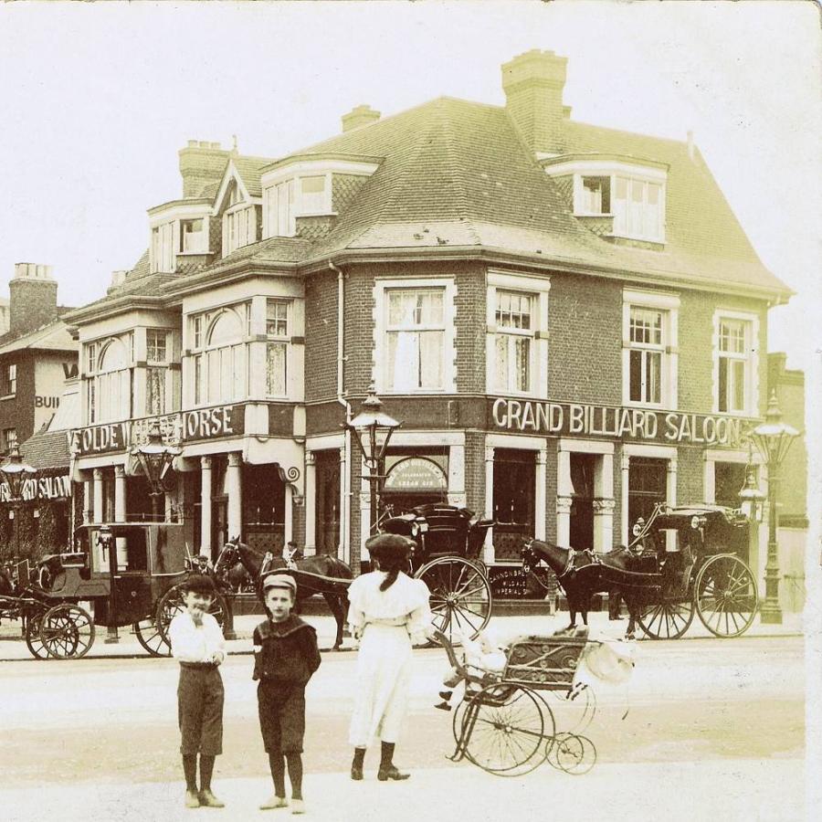 White horse pub