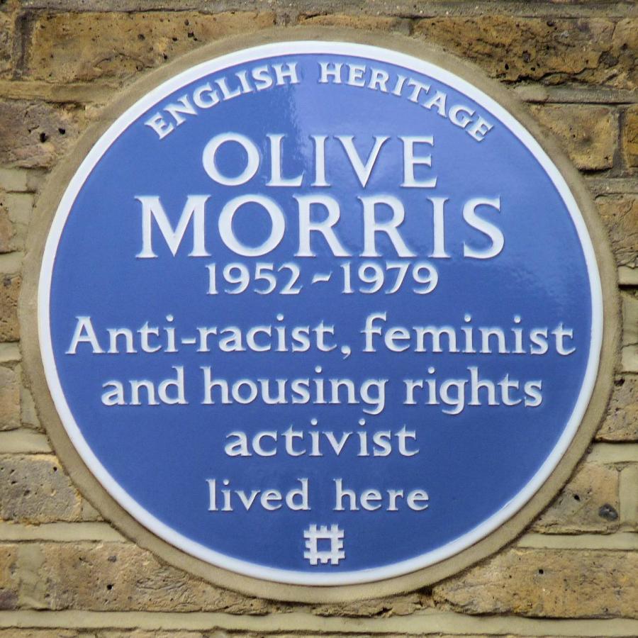 a photo of Brixton's plaque