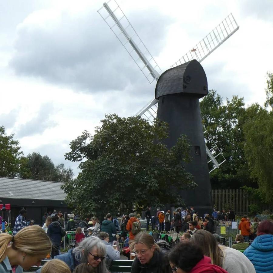 People at Brixton Windmill