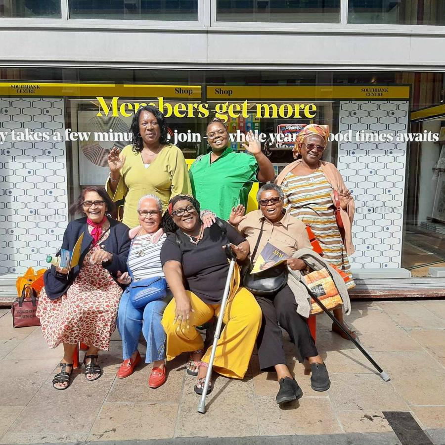 A group of woman posing for the camera