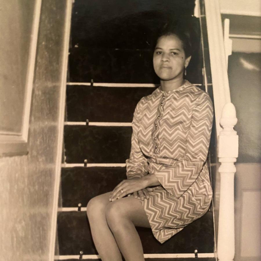 a snapshot of a lovely woman