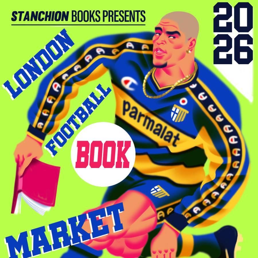 A graphic image of a football player.