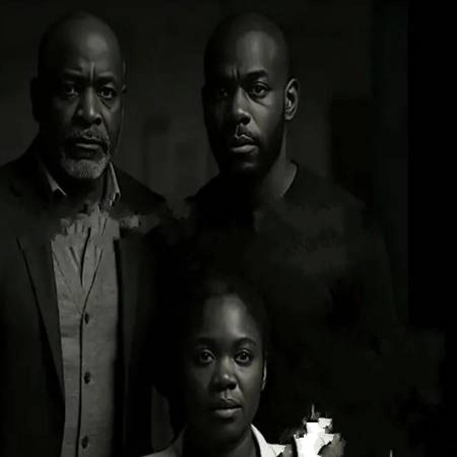 Two men and one woman